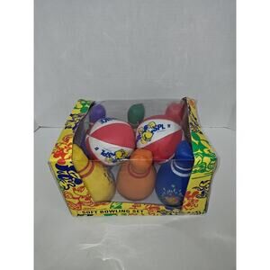 The Walt Disney Company Vintage Team Mickey Kids Toys Soft Bowling Game Set